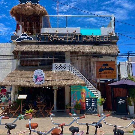 Straw Hat Hostel & Rooftop Bar Tulum Kültér fotó