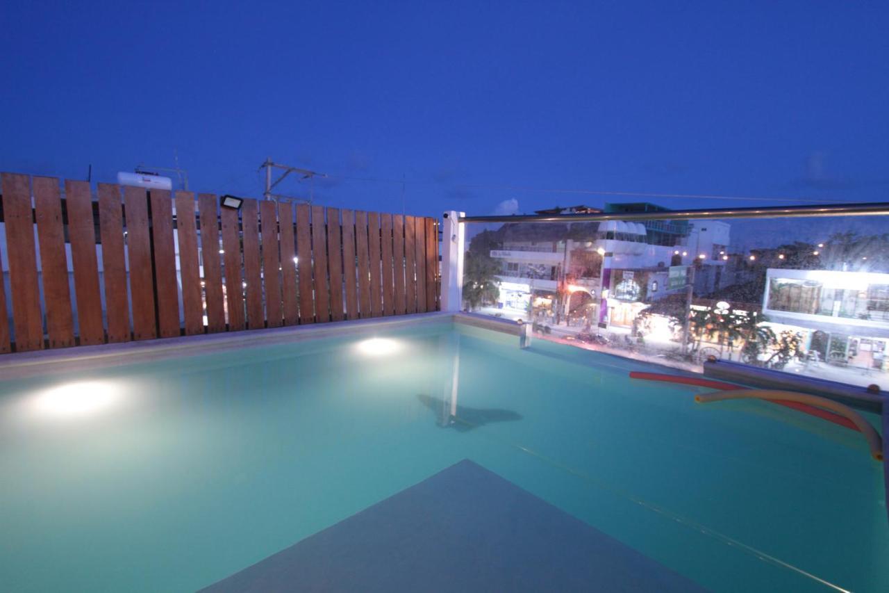 Straw Hat Hostel & Rooftop Bar Tulum Kültér fotó