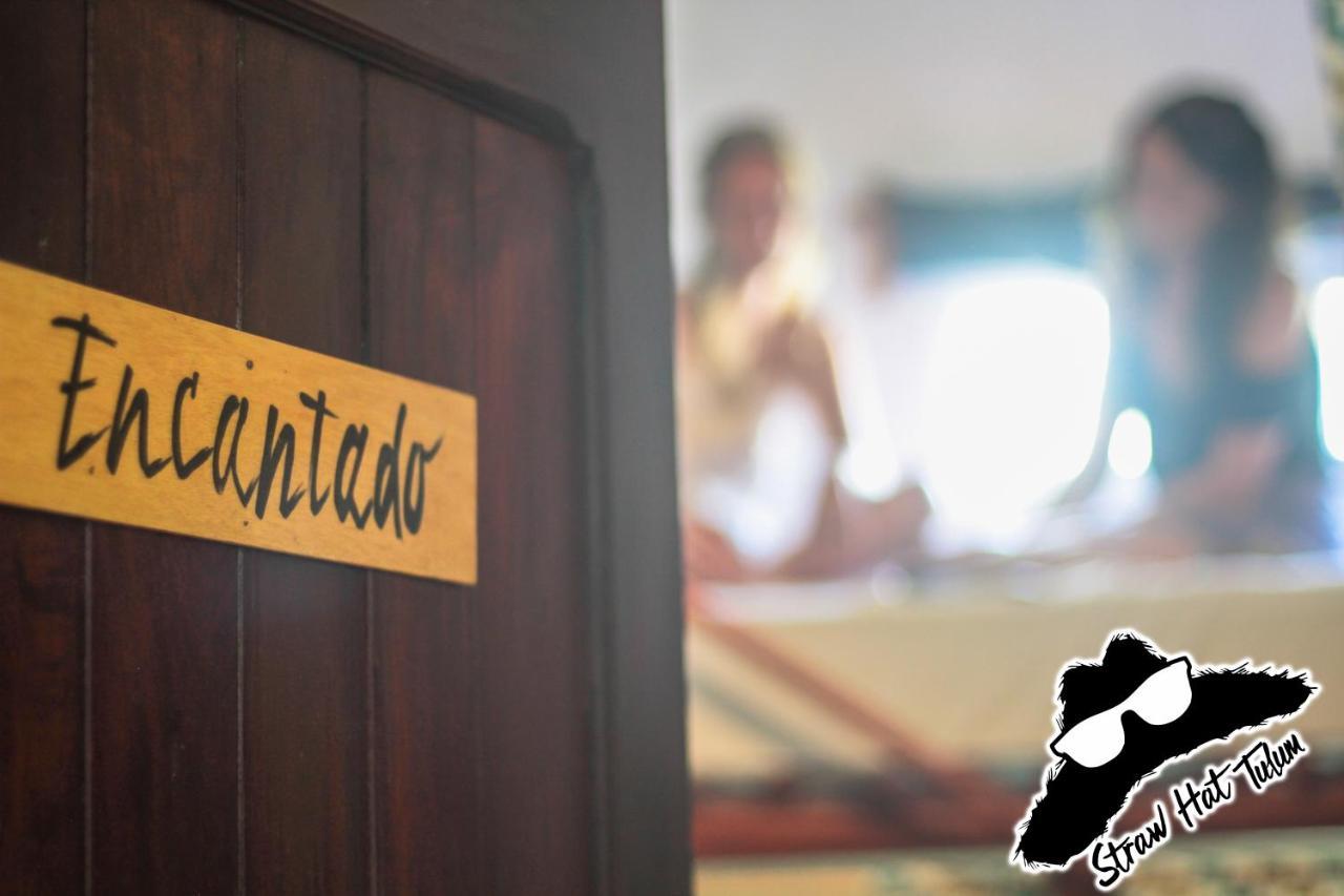 Straw Hat Hostel & Rooftop Bar Tulum Kültér fotó