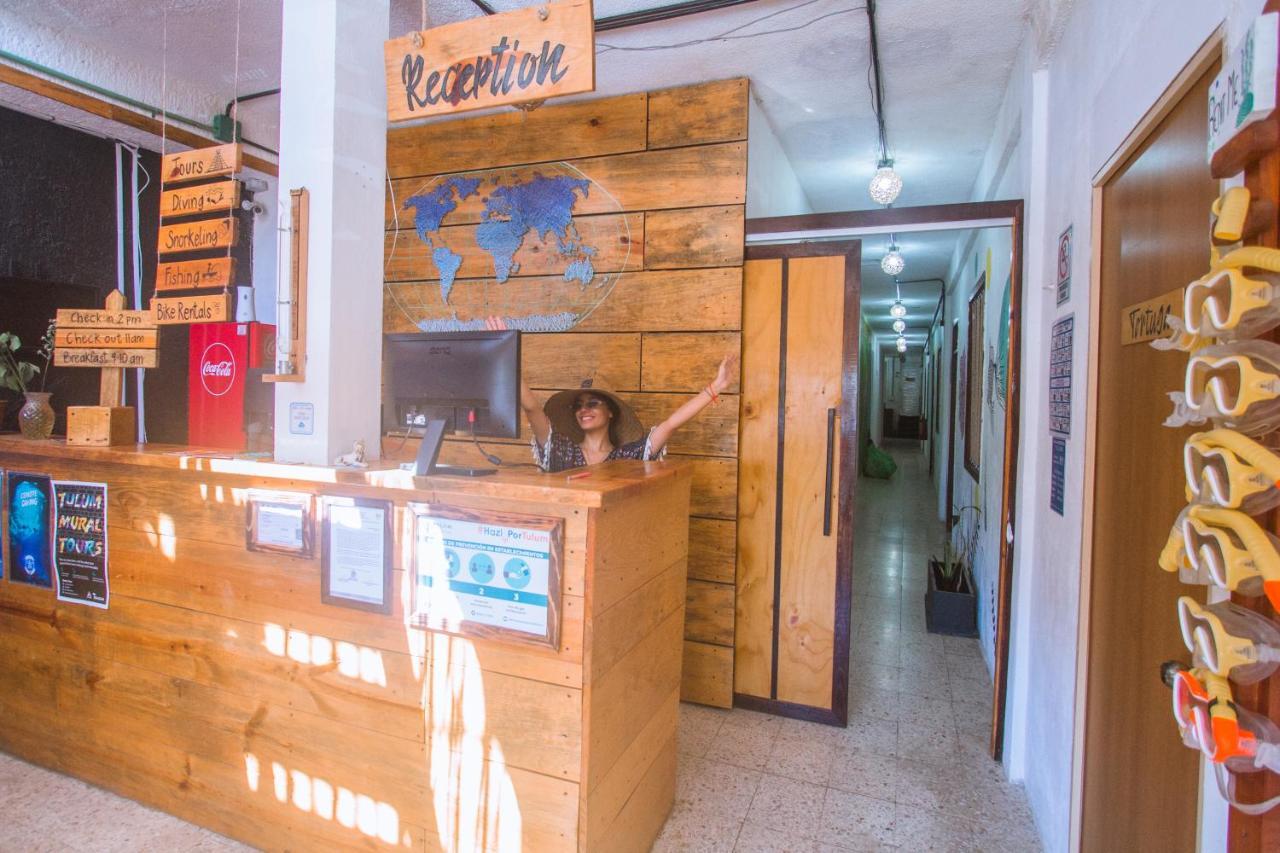 Straw Hat Hostel & Rooftop Bar Tulum Kültér fotó