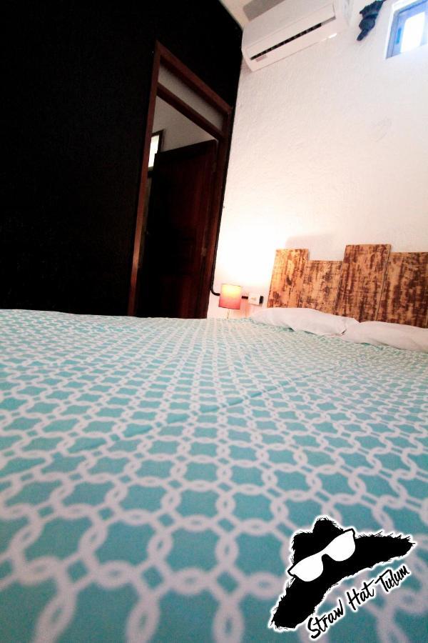 Straw Hat Hostel & Rooftop Bar Tulum Kültér fotó