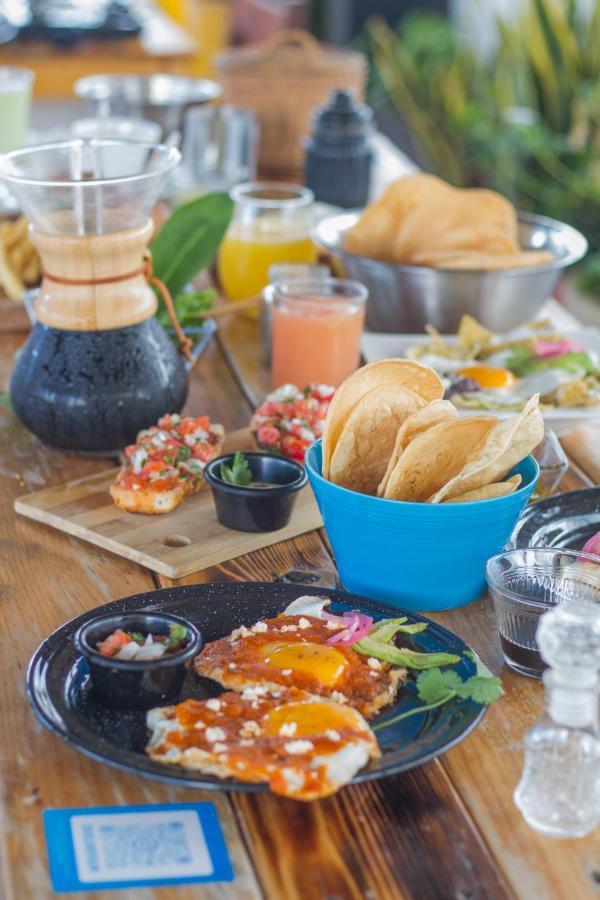 Straw Hat Hostel & Rooftop Bar Tulum Kültér fotó