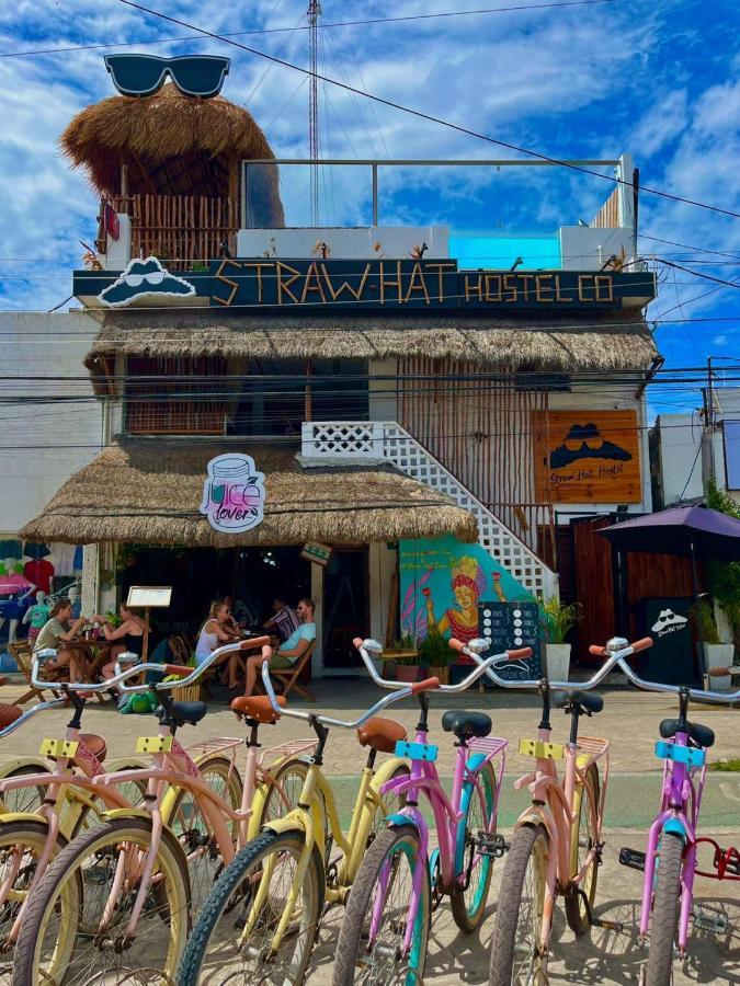 Straw Hat Hostel & Rooftop Bar Tulum Kültér fotó
