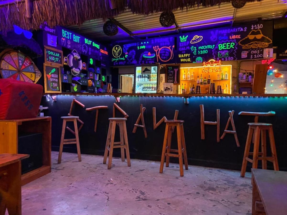 Straw Hat Hostel & Rooftop Bar Tulum Kültér fotó